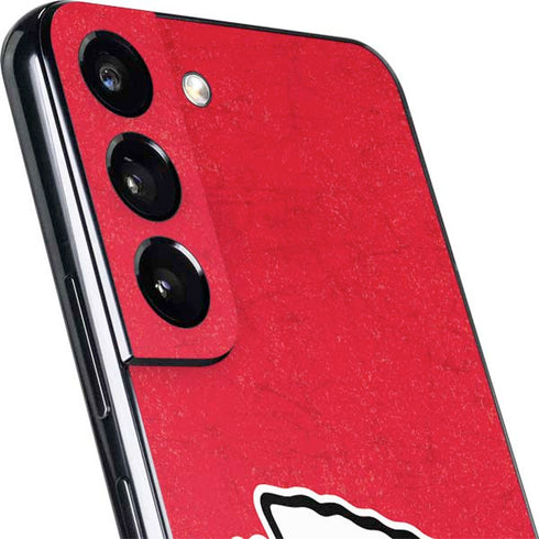 NFL Kansas City Chiefs Distressed Galaxy S22 Plus Skin