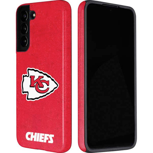 NFL Kansas City Chiefs Distressed Galaxy S22 Pro Case