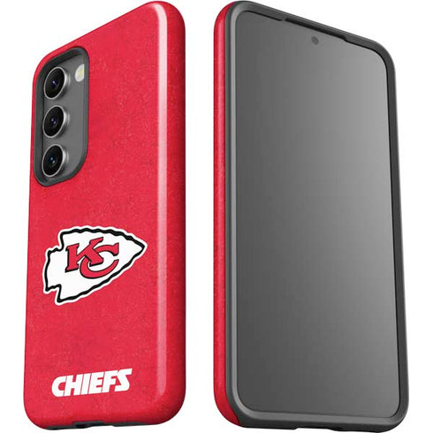 NFL Kansas City Chiefs Distressed Galaxy S23 Plus Pro Case
