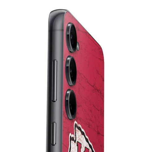 NFL Kansas City Chiefs Distressed Galaxy S23 Plus Skin