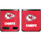 NFL Kansas City Chiefs Distressed Galaxy Z Flip Skin