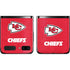 NFL Kansas City Chiefs Distressed Galaxy Z Flip Skin