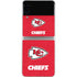 NFL Kansas City Chiefs Distressed Galaxy Z Flip3 5G Skin