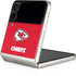 NFL Kansas City Chiefs Distressed Galaxy Z Flip4 5G Skin
