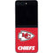 NFL Kansas City Chiefs Distressed Galaxy Z Flip5 5G Skin