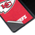 NFL Kansas City Chiefs Distressed Galaxy Z Fold4 5G Skin