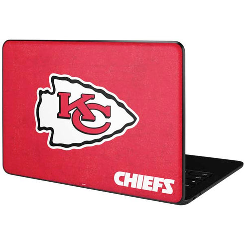 NFL Kansas City Chiefs Distressed Google Pixelbook Go Skin