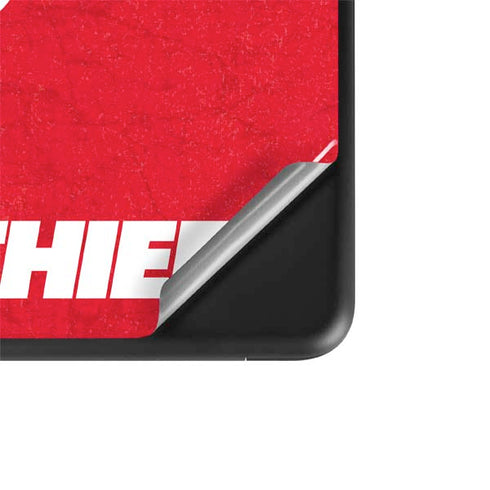 NFL Kansas City Chiefs Distressed Google Pixelbook Go Skin