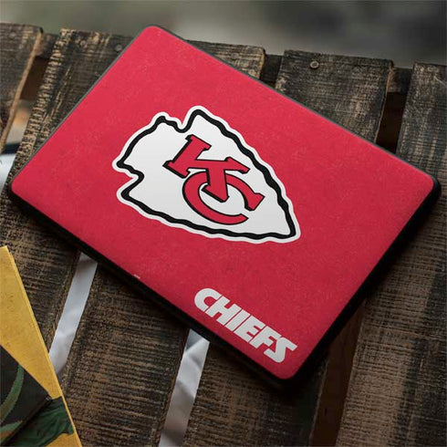 NFL Kansas City Chiefs Distressed Google Pixelbook Go Skin
