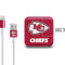 NFL Kansas City Chiefs Distressed iPad Charger (10W USB) Skin