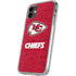 NFL Kansas City Chiefs Distressed iPhone 11 Clear Case
