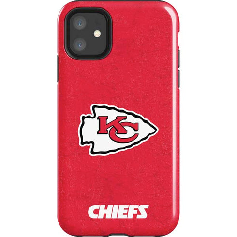 NFL Kansas City Chiefs Distressed iPhone 11 Impact Case