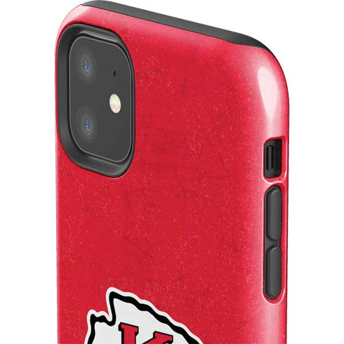 NFL Kansas City Chiefs Distressed iPhone 11 Impact Case