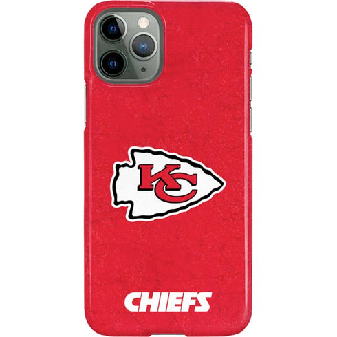 NFL Kansas City Chiefs Distressed iPhone 11 Pro Lite Case