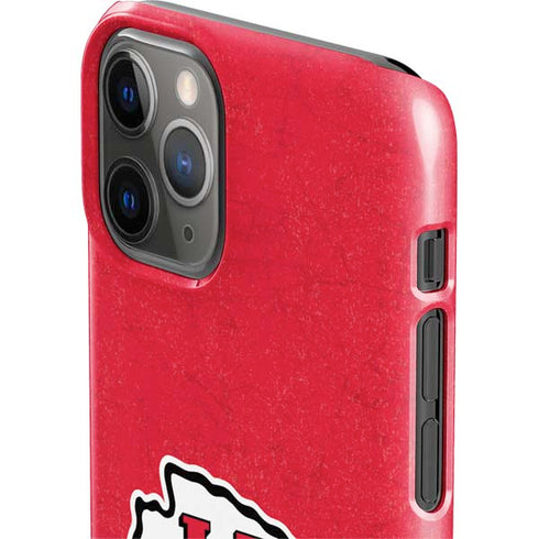 NFL Kansas City Chiefs Distressed iPhone 11 Pro Lite Case