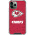 NFL Kansas City Chiefs Distressed iPhone 11 Pro Max Clear Case