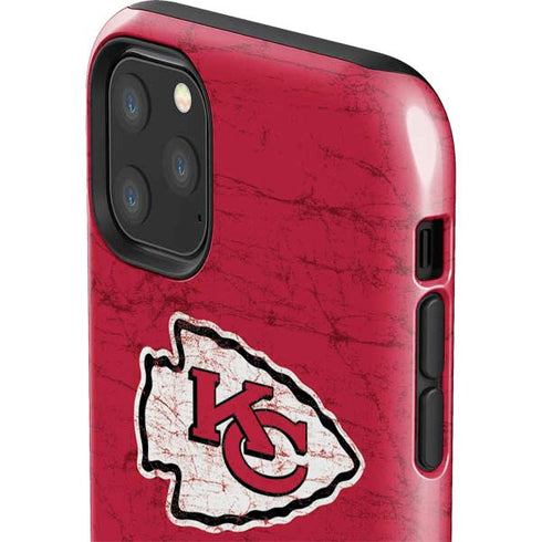 NFL Kansas City Chiefs Distressed iPhone 11 Pro Max Impact Case