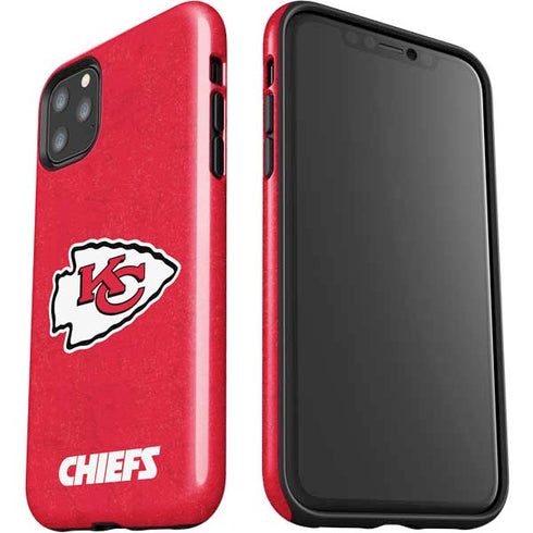 NFL Kansas City Chiefs Distressed iPhone 11 Pro Max Impact Case