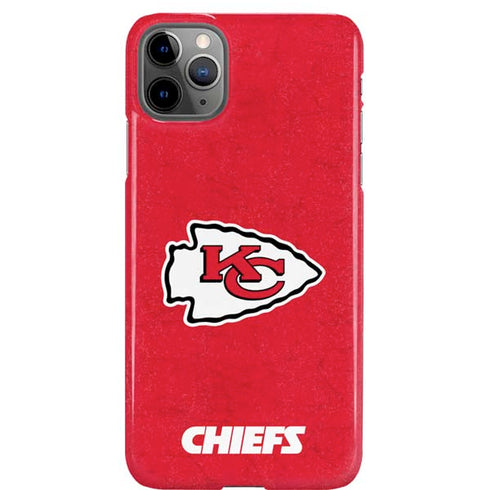NFL Kansas City Chiefs Distressed iPhone 11 Pro Max Lite Case