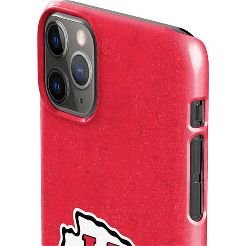 NFL Kansas City Chiefs Distressed iPhone 11 Pro Max Lite Case