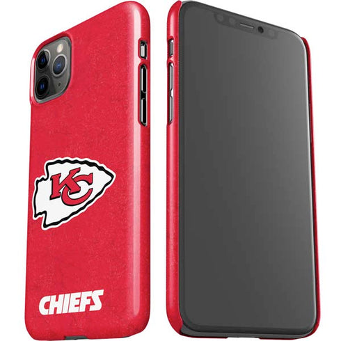 NFL Kansas City Chiefs Distressed iPhone 11 Pro Max Lite Case