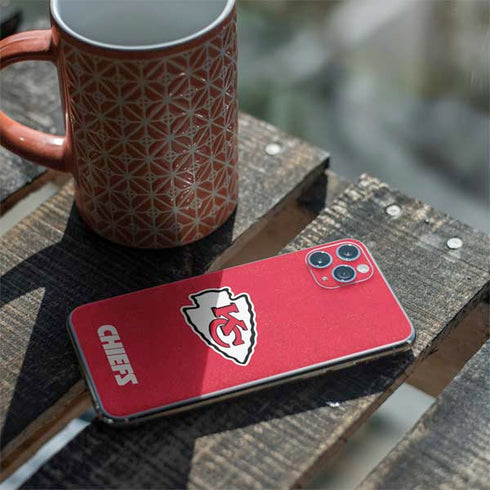 NFL Kansas City Chiefs Distressed iPhone 11 Pro Max Skin
