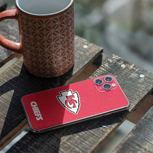 NFL Kansas City Chiefs Distressed iPhone 11 Pro Skin
