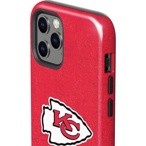 NFL Kansas City Chiefs Distressed iPhone 12 Pro Impact Case