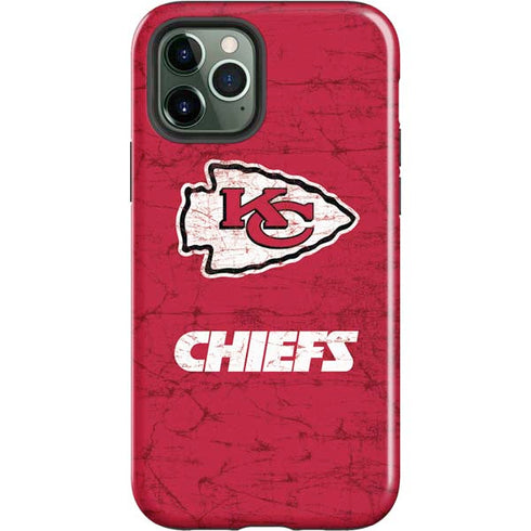 NFL Kansas City Chiefs Distressed iPhone 12 Pro Max Impact Case