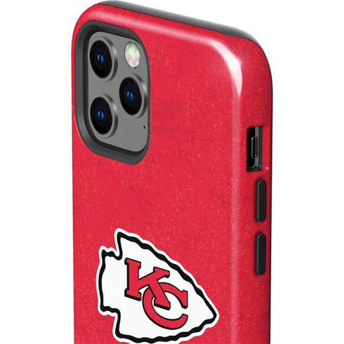 NFL Kansas City Chiefs Distressed iPhone 12 Pro Max Impact Case