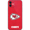NFL Kansas City Chiefs Distressed iPhone 12 Skin