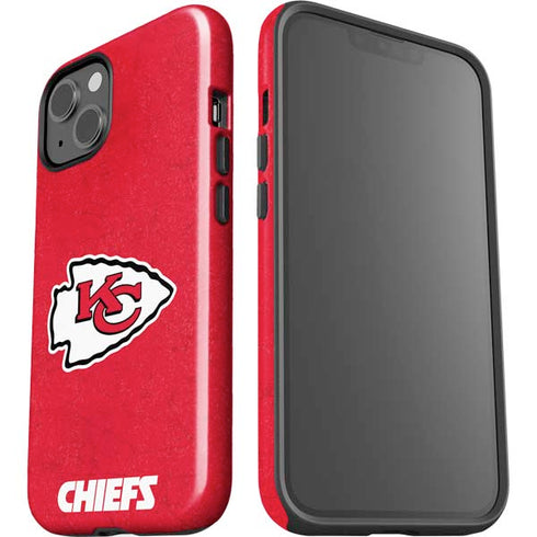 NFL Kansas City Chiefs Distressed iPhone 13 Impact Case