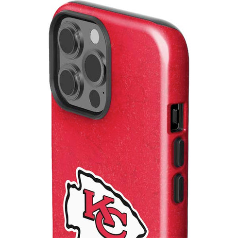NFL Kansas City Chiefs Distressed iPhone 13 Pro Max Impact Case