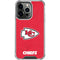 NFL Kansas City Chiefs Distressed iPhone 15 Pro Clear Case