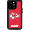 NFL Kansas City Chiefs Distressed iPhone 14 Pro Waterproof Case