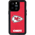 NFL Kansas City Chiefs Distressed iPhone 14 Pro Waterproof Case