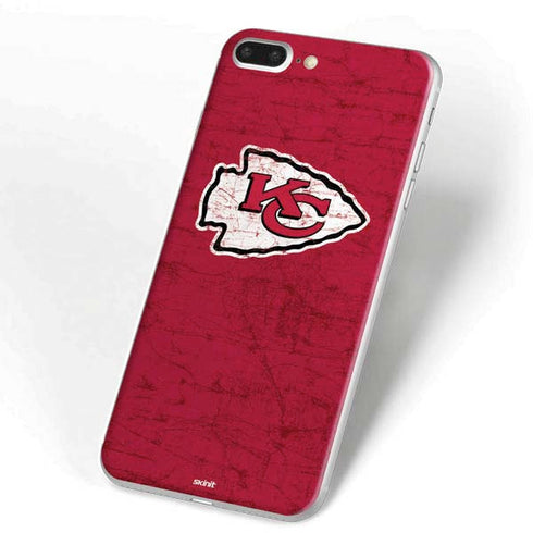 NFL Kansas City Chiefs Distressed iPhone 7 Plus Skin