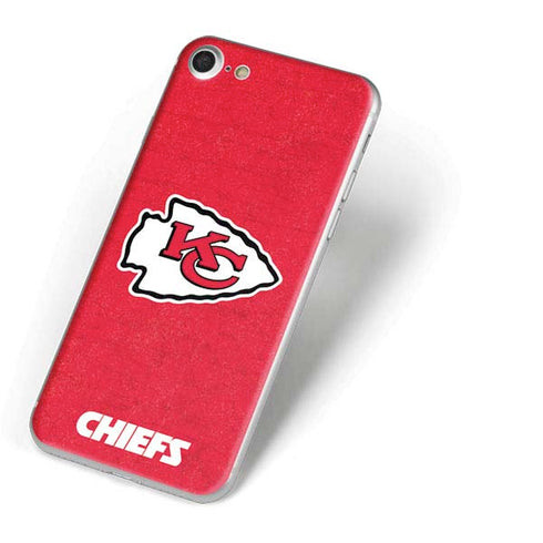 NFL Kansas City Chiefs Distressed iPhone 7 Skin
