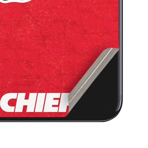 NFL Kansas City Chiefs Distressed iPhone SE (2nd & 3rd Gen) Skin