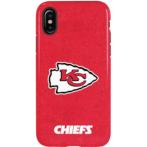 NFL Kansas City Chiefs Distressed iPhone X Pro Case