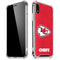 NFL Kansas City Chiefs Distressed iPhone XR Clear Case