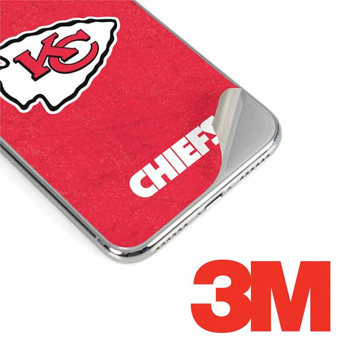 NFL Kansas City Chiefs Distressed iPhone XS Max Skin