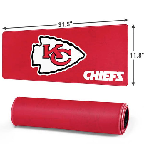 NFL Kansas City Chiefs Distressed Gaming Mouse Pad