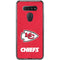 NFL Kansas City Chiefs Distressed LG K51/Q51 Clear Case