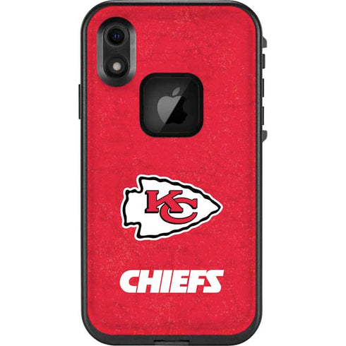 NFL Kansas City Chiefs Distressed LifeProof Fre iPhone Skin