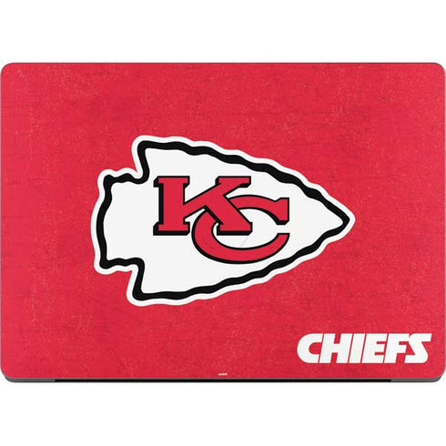 NFL Kansas City Chiefs Distressed MacBook Pro 14in (2021-24) Skin