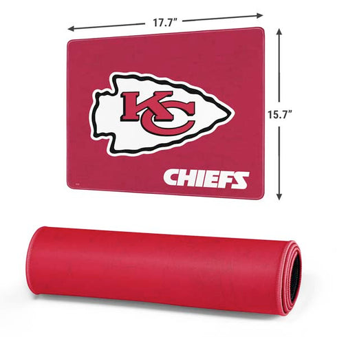 NFL Kansas City Chiefs Distressed Gaming Mouse Pad