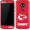 NFL Kansas City Chiefs Distressed Moto E5 Play Skin