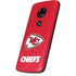 NFL Kansas City Chiefs Distressed Moto E5 Play Skin