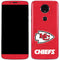 NFL Kansas City Chiefs Distressed Moto E5 Plus Skin